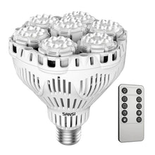 Load image into Gallery viewer, Sansi 40W Full Spectrum LED Grow Light Bulb with Remote
