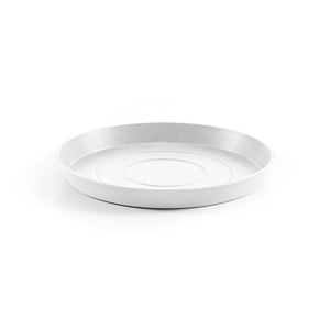 Ecopots Saucer Round 40 Pure White