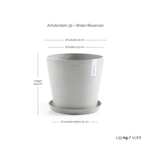 Ecopots Amsterdam 30 with Water Reservoir