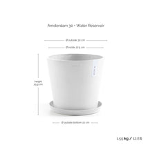 Load image into Gallery viewer, Ecopots Amsterdam 30 with Water Reservoir