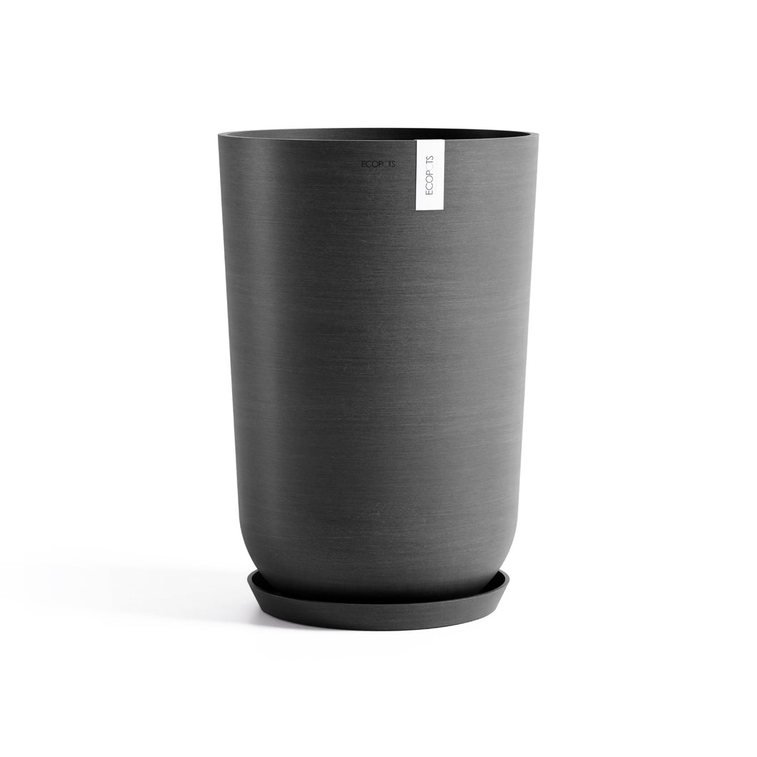 Ecopots Oslo High 52 with Saucer