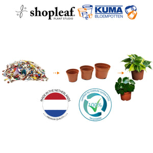 Kuma Recycled Plastic Soft Pots (Sold per Set, Made In Holland)