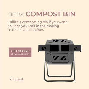 Shopleaf Rotating Compost Bin (160 Liters Capacity)
